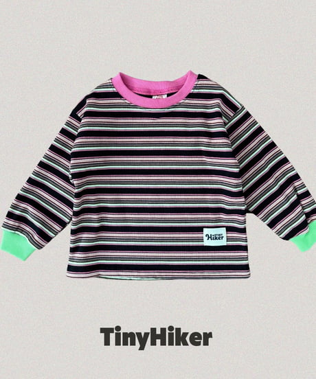 【tiny hiker】Candy Stripe Tee