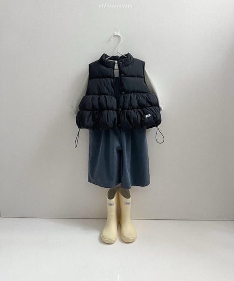 【atomeme】Bubble Padded Vest