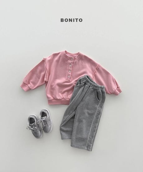 【bonito】Deki Short Sleeve Sweatshirt