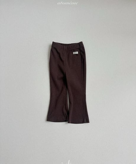 【atomeme】Clay Bootcut Pants