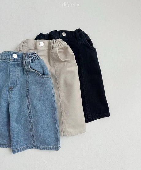 【digreen】Panel Bermuda Shorts