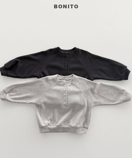 【bonito】Henry Neck Sweatshirt