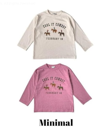 【Minimal】Cowboy T-Shirt