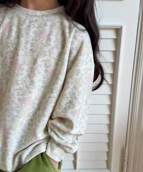 【Minimal】Flower Soft T-Shirt