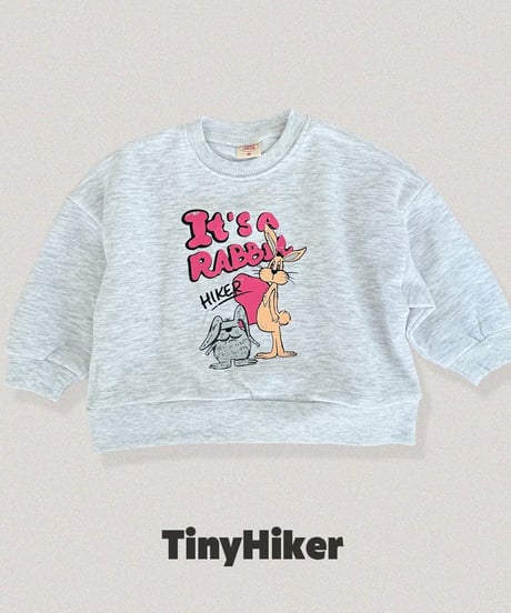 【tiny hiker】It's Rabbit Sweatshirt