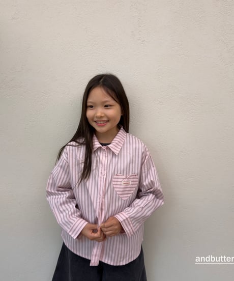 【andbutter】Macaron Heart Shirt