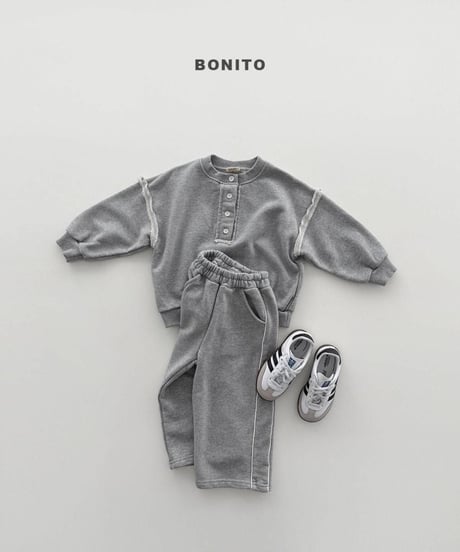 【bonito】Deki Short Sleeve Sweatshirt