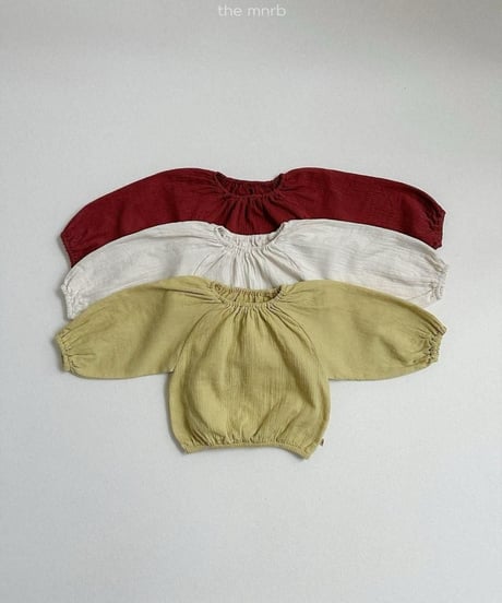 【minirobe】Balloon Blouse