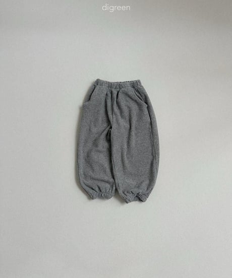 【digreen】Sand Terry Jogger Pants