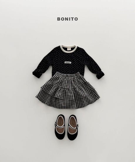 【bonito】Series Ribbed Tee