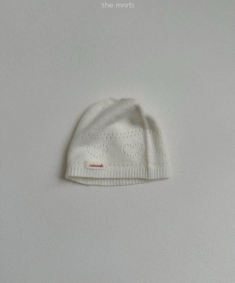 【minirobe】Heart Beanie