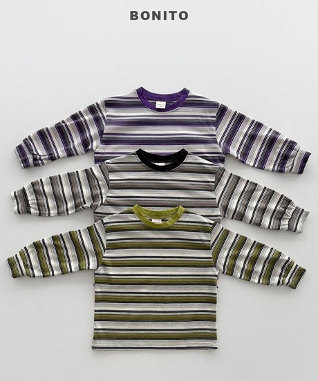 【bonito】Track ST Ribbed Tee