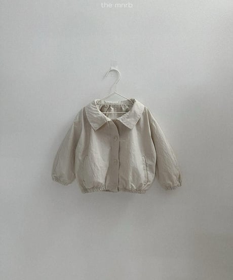 【minirobe】Ruffle Short Trench Coat