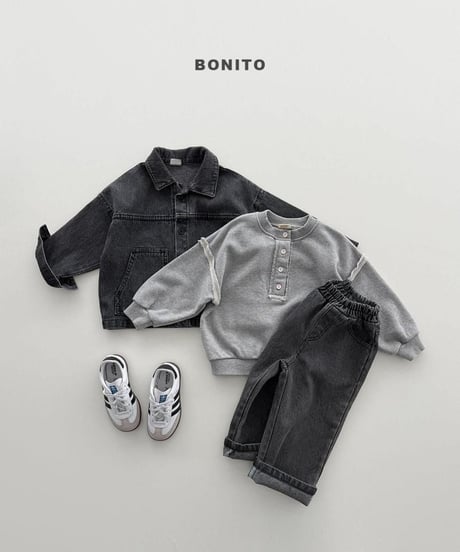 【bonito】Deki Short Sleeve Sweatshirt