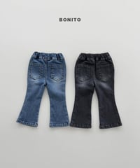 【bonito】Bootcut Stretch Denim Pants