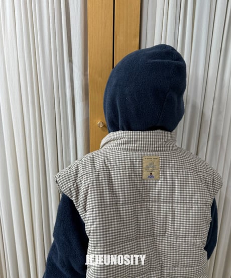 【jejeunosity】24W　Checkmate padding Vest