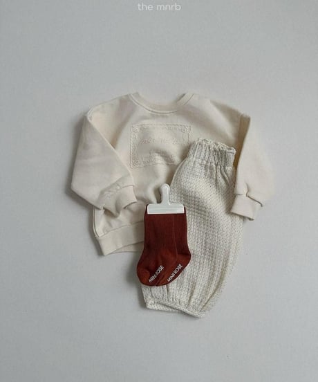【minirobe】Tongtong 4/5-Length Jogger