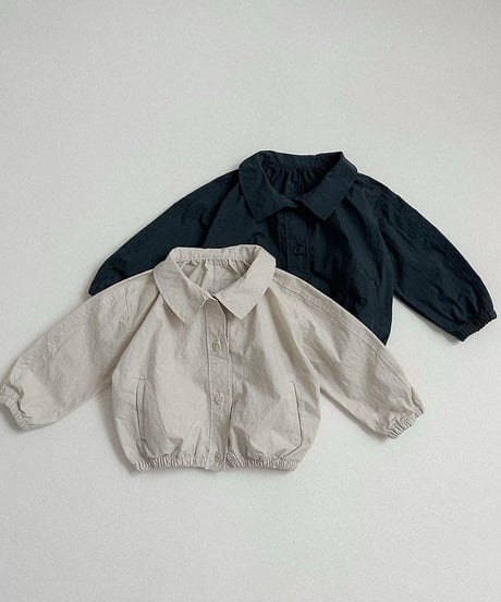 【minirobe】Ruffle Short Trench Coat