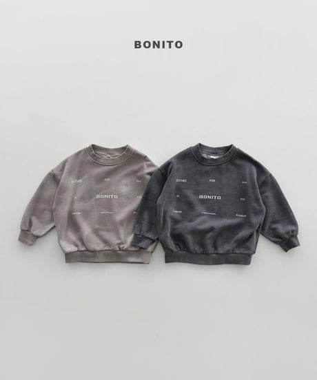 【bonito】Fog Pig Sweatshirt