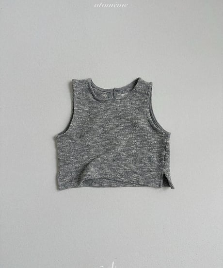 【atomeme】Knit Wool Vest