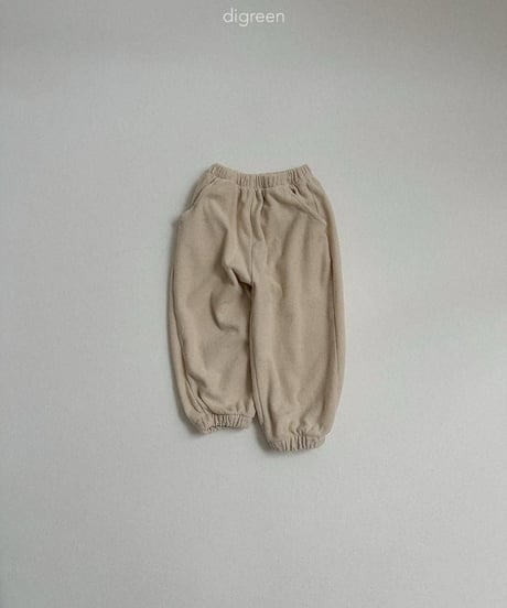 【digreen】Sand Terry Jogger Pants