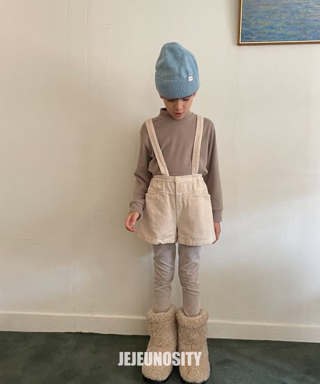 【jejeunosity】suspenders pants