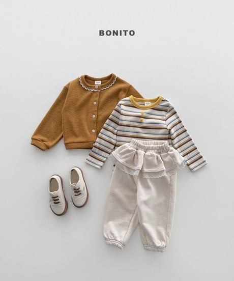 【bonito】Sheer Frill Jogger Pants