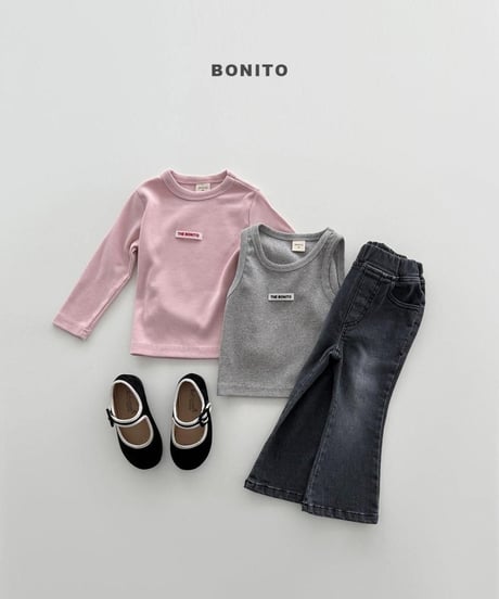 【bonito】Ribbed Layered Tank Top
