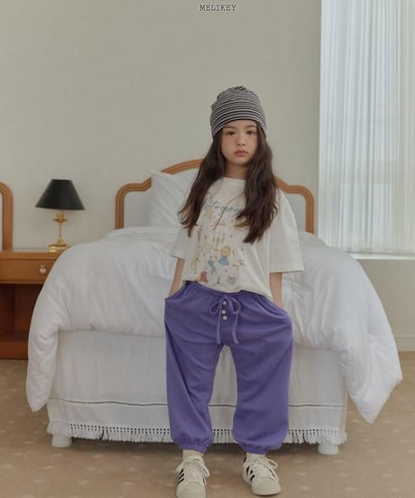 【melikey】Button Jogger Pants