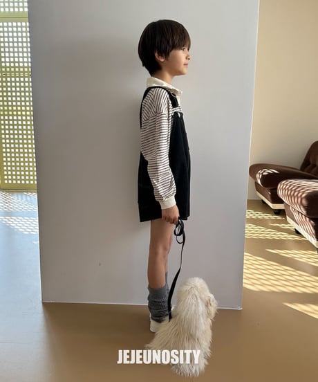 【jejeunosity】cotton belly shot overall