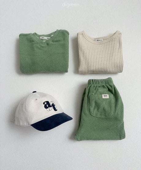 【digreen】Sand Terry Jogger Pants