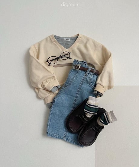 【digreen】Hug Ribbed Tee