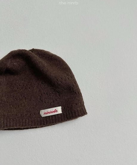 【minirobe】Heart Beanie