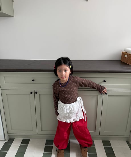 【pie】baloon string pants