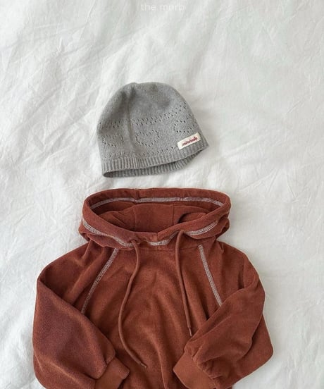 【minirobe】Winnie Terry Hoodie