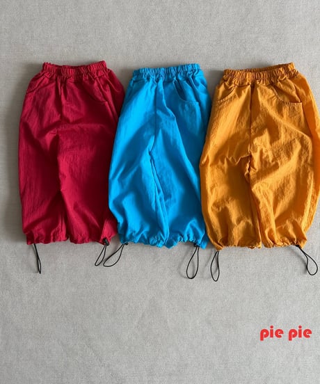【pie】baloon string pants