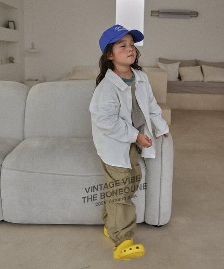 【BONEOUNE】Two-tuck Nylon Jogger