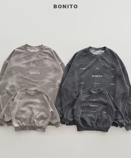【bonito】Fog Pig Sweatshirt (Adult)