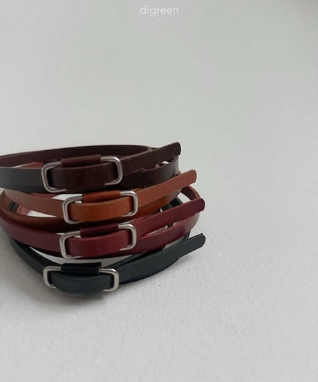 【digreen】Square Belt