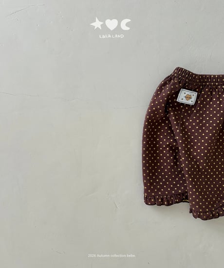 【lalaland】baby heart pants