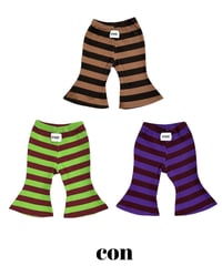 【con】Choco Bell-Bottom Pants