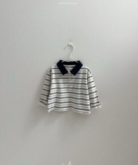 【atomeme】Aiden Collar Tee