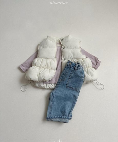 【atomeme】Bubble Padded Vest