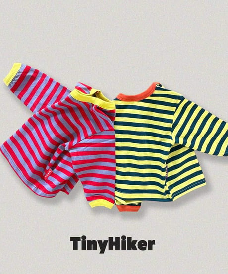 【tiny hiker】Freckle Stripe Tee