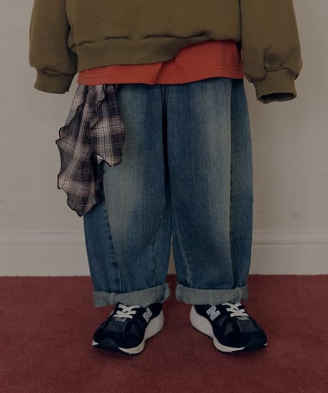 【growb】curve denim