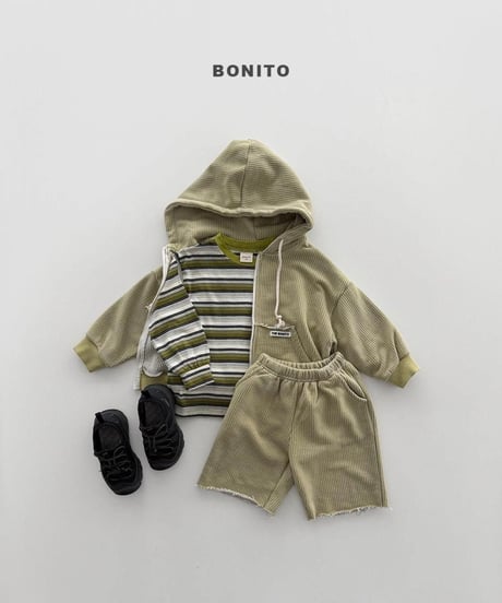 【bonito】Track ST Ribbed Tee