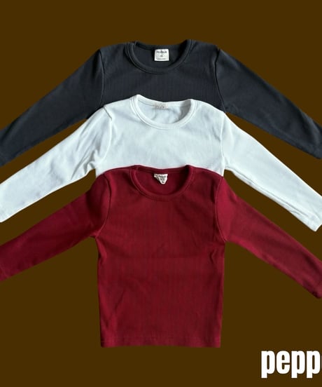 【pepper】pepper ribu T