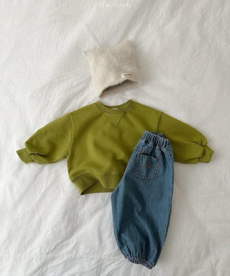 【minirobe】Bubble Sweatshirt