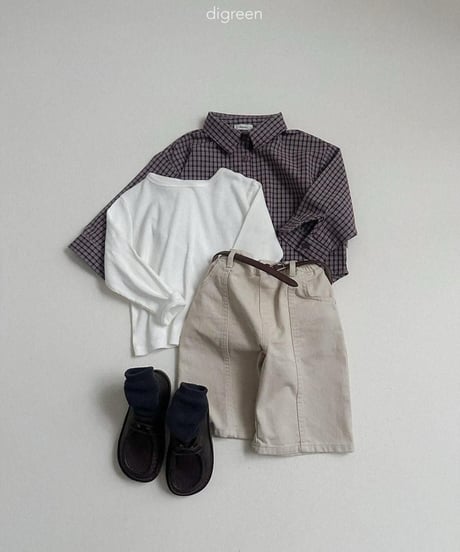 【digreen】Picnic Check Shirt