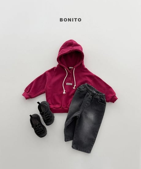 【bonito】Short Sleeve Hoodie